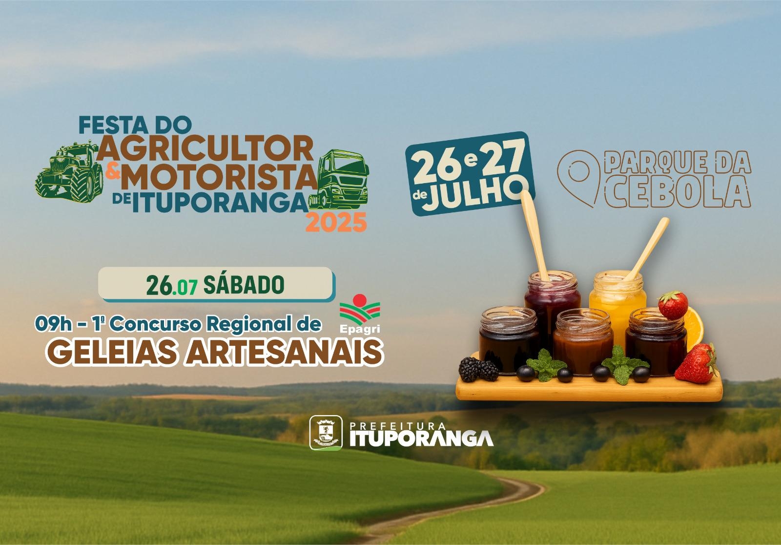 1º Concurso de Geleias Artesanais – Festa do Agricultor e Motorista