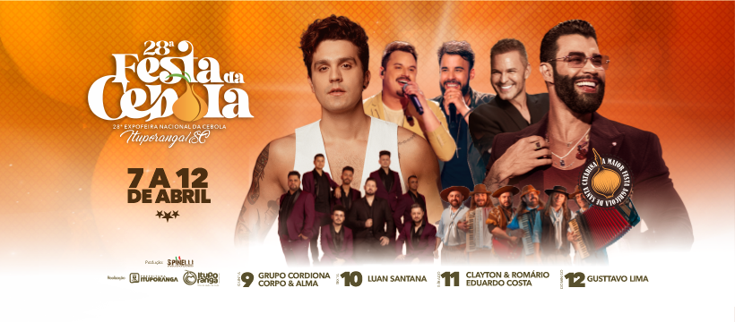 28ª Festa da Cebola é lançada oficialmente e confirma grandes shows nacionais em Ituporanga