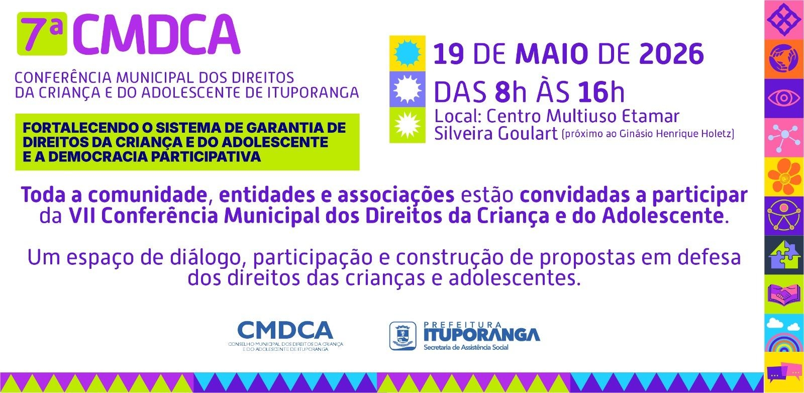 Conferência Municipal debate fortalecimento dos direitos da criança e do adolescente em Ituporanga