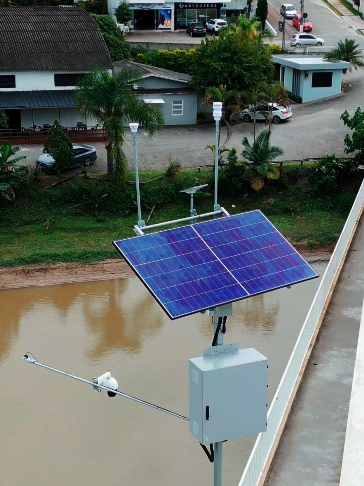 Ituporanga ganha nova estação meteorológica para monitoramento climático