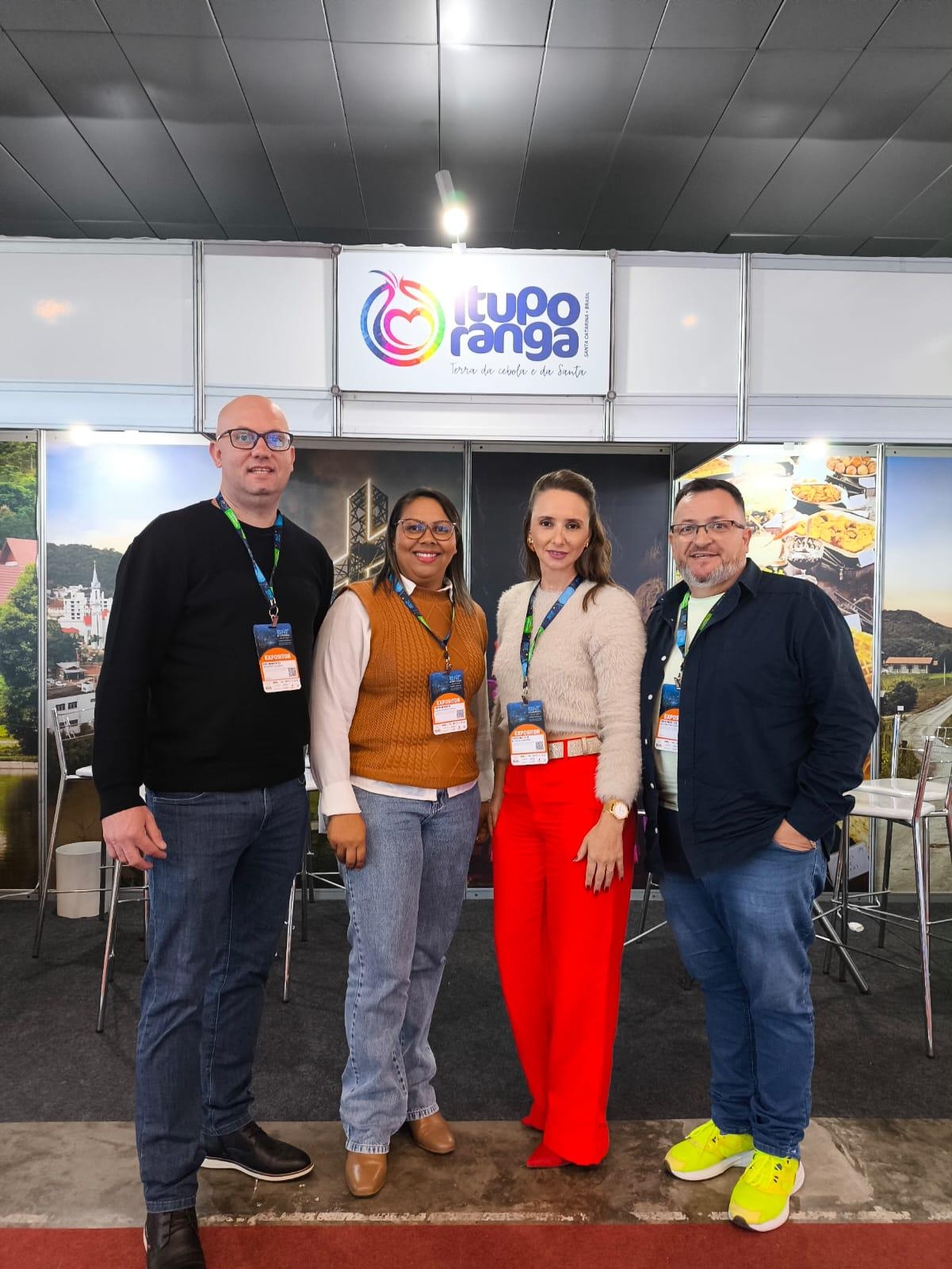 Ituporanga marca presença e divulga o turismo na BNT Mercosul 2025