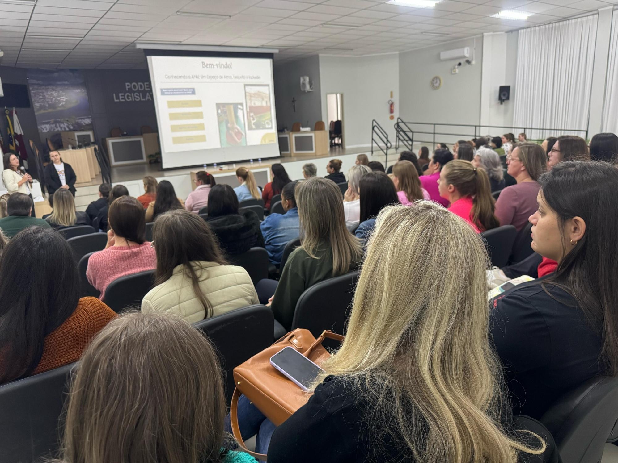 Palestra de conscientização sobre o autismo