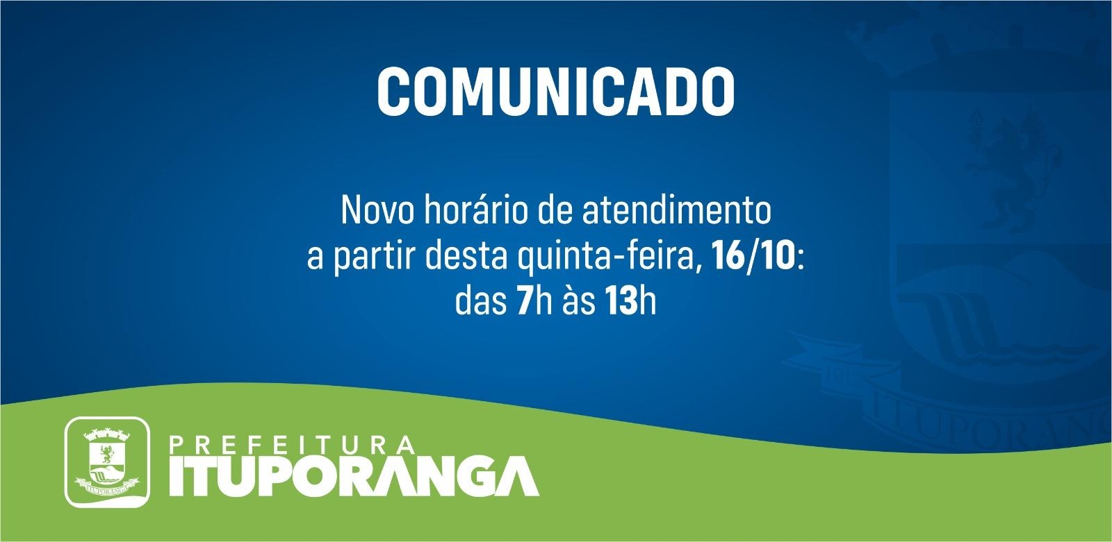 Prefeitura de Ituporanga adota turno único durante obras no Paço Municipal