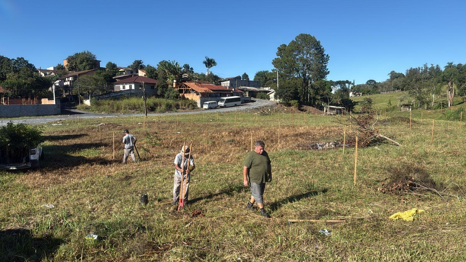 Prefeitura de Ituporanga avança na recuperação de áreas verdes em cinco bairros do município