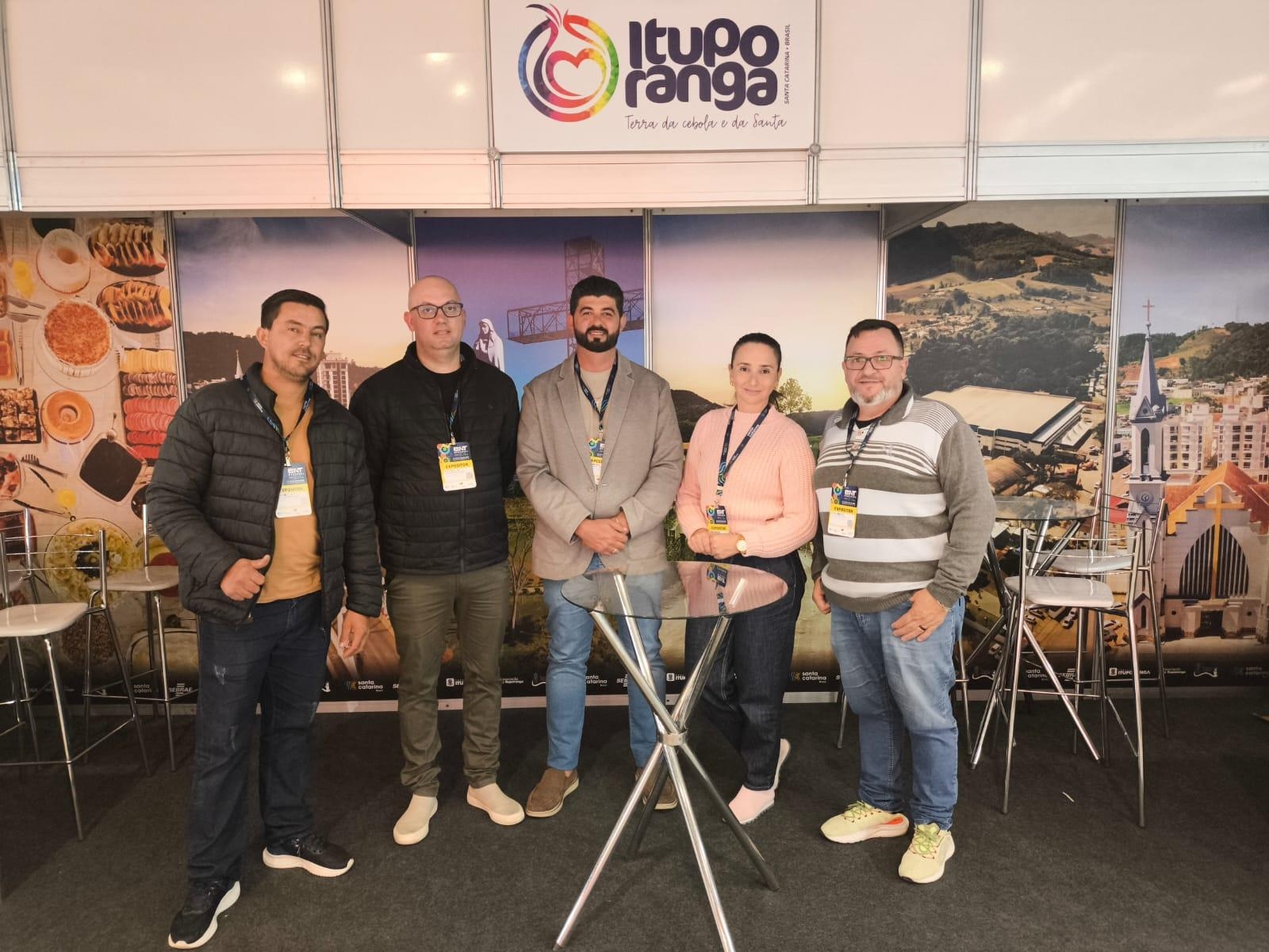 Prefeitura de Ituporanga participa da BNT Mercosul e apresenta potenciais turísticos do município