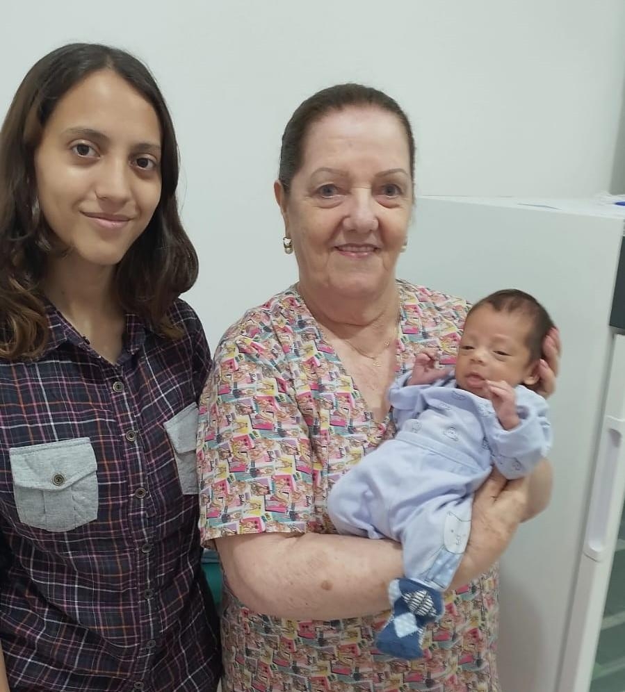 Primeiro bebê de Ituporanga recebe proteção contra o VSR pelo SUS