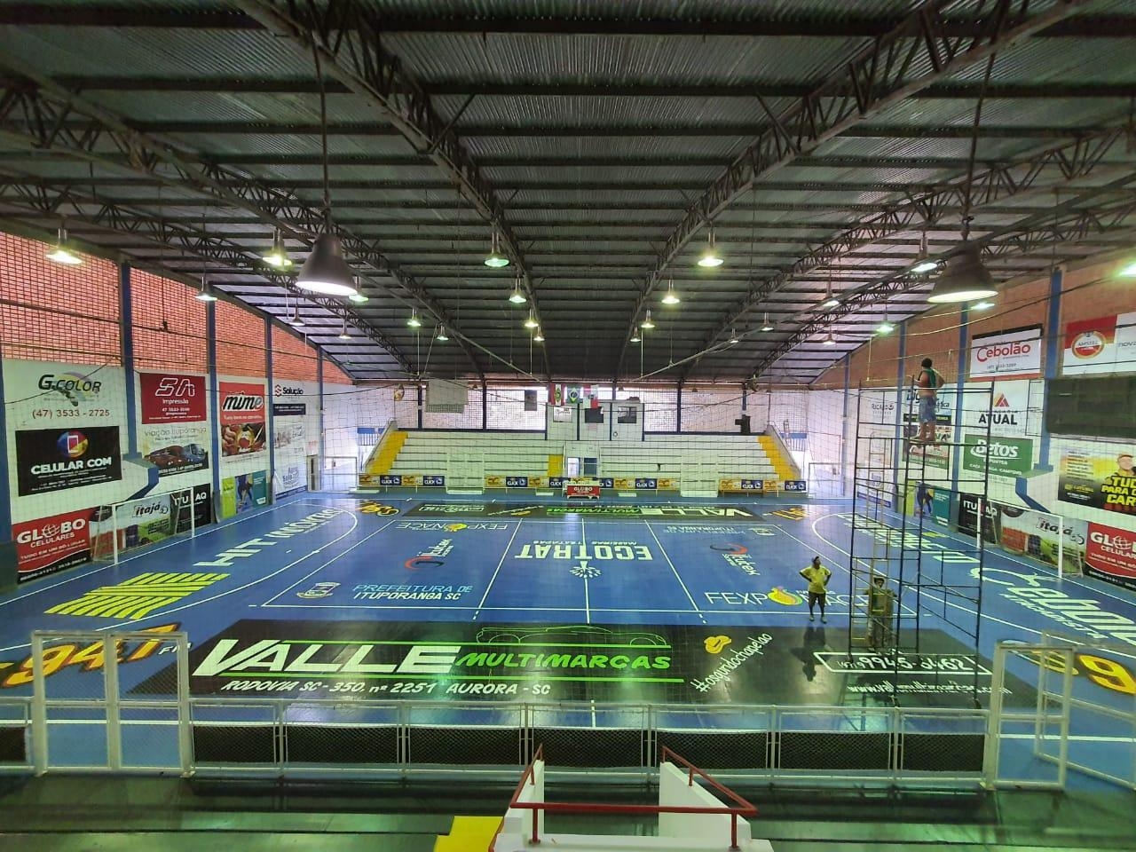 Público que prestigiar Copa Cebolão pode conferir melhorias no Ginásio Henrique Holetz